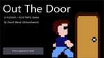 Out the Door title screen from the Ludum Dare 47 gamejam