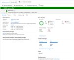 VSTS Build Report with an IstanbulJS code coverage report